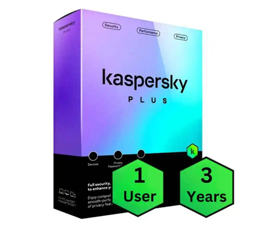 Kaspersky Plus — 1 Device 3 Years