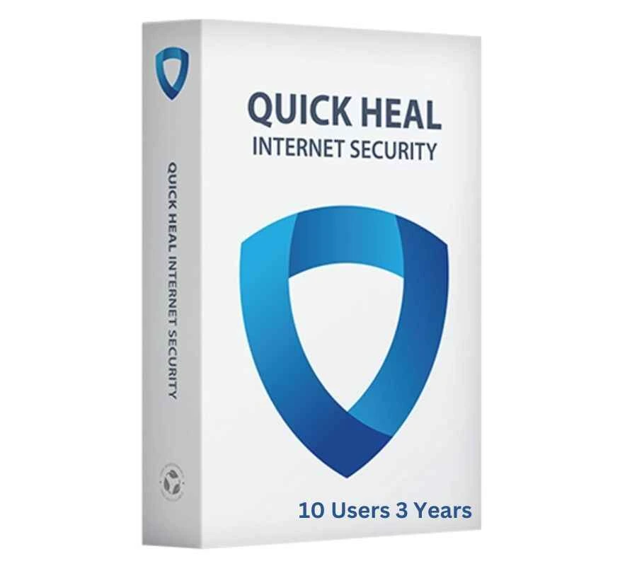 Quick Heal Internet Security — 10 Users 3 Years