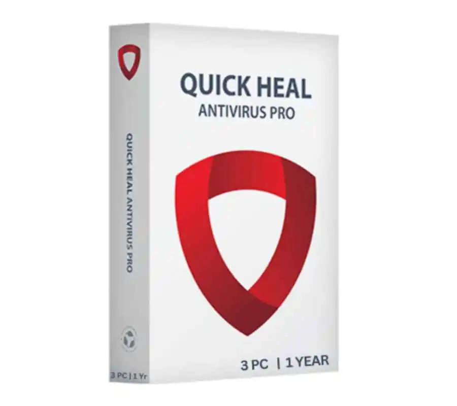 Quick Heal Pro Antivirus — 3 Users 1 Year — Product pack