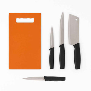Chopping Board with Knife Set (Pack of 5)