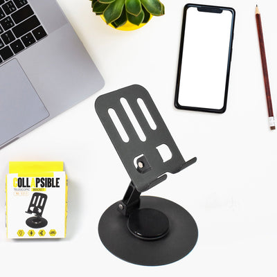 PremiumAV Mobile Stand Foldable & 360° Rotatable Mobile Stand (1 Pc)