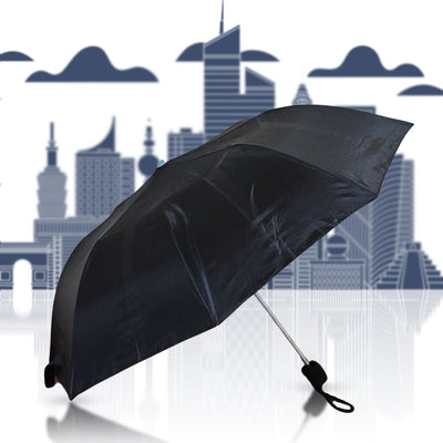PremiumAV 3-Fold Umbrella Summer Sun and Rain Protection Foldable Cute Umbrella || UV Protection Rain Sun Umbrella || Travel Accessories || Umbrella f