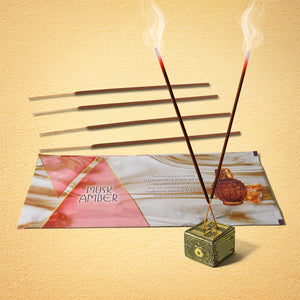 PremiumAV Premium Incense Sticks / Agarbatti for Everyday Use for Home, Office, Meditation and Pooja for Puja, Other Festive Occassions, Agarbatti (20 - PremiumAV