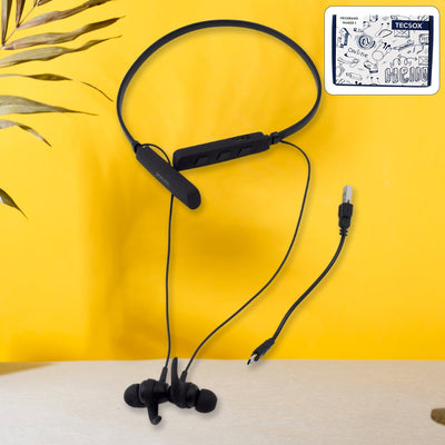 PremiumAV Wireless Bluetooth Earphone with Mic and Call Function With Micro USB (1 Pc)