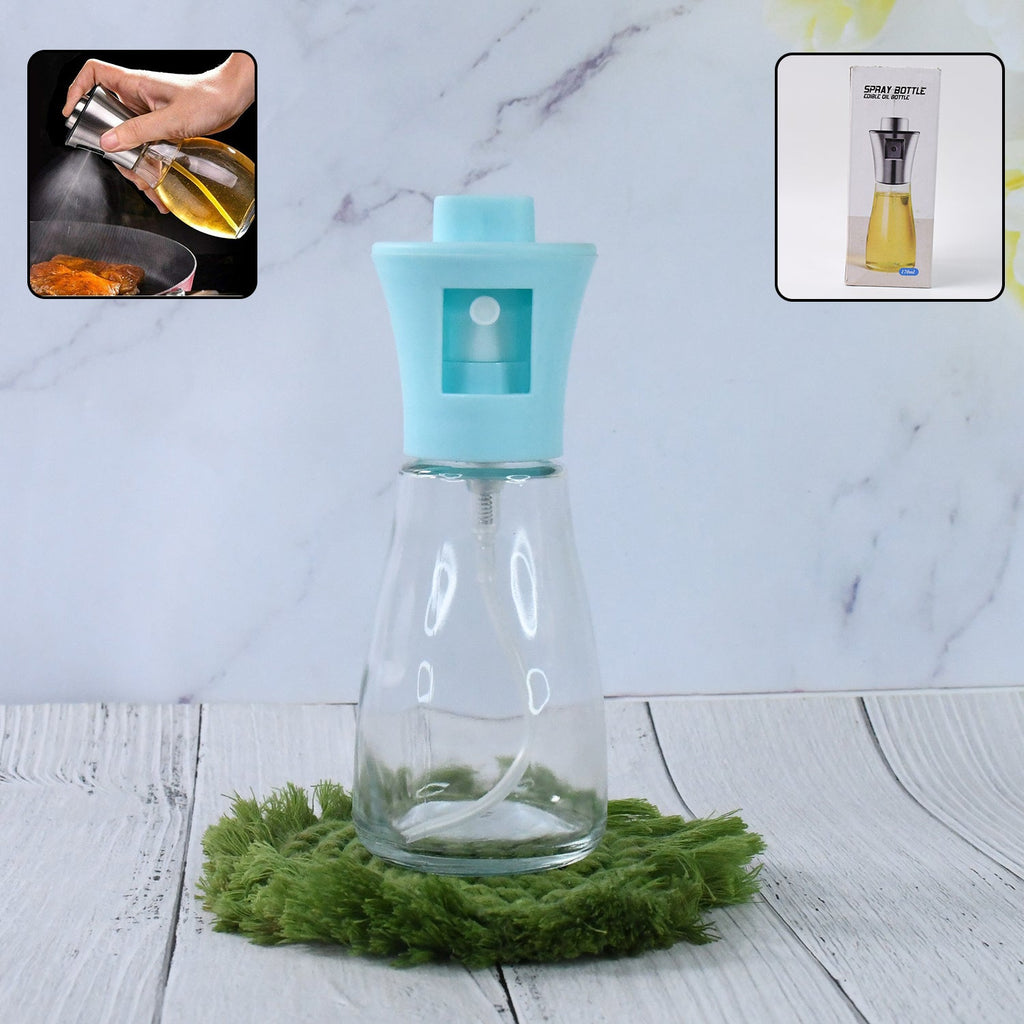 PremiumAV PremiumAV Oil Dispenser Bottle, Oil and Vinegar Cruet, Oil Sprayer Dispenser, Olive Oil Dispenser 170 ml Mist Oil Spray Bottle for Cooking with Plasti 