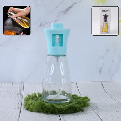 PremiumAV Oil Dispenser Bottle, Oil and Vinegar Cruet, Oil Sprayer Dispenser, Olive Oil Dispenser 170 ml Mist Oil Spray Bottle for Cooking with Plasti