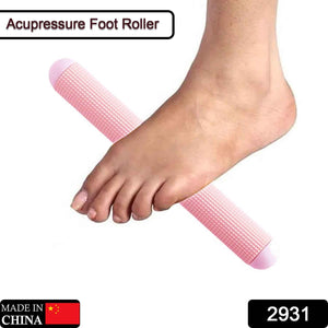 PremiumAV Acupressure Foot Roller Plastic With Massager Multicolor Plain Relief And Body Care