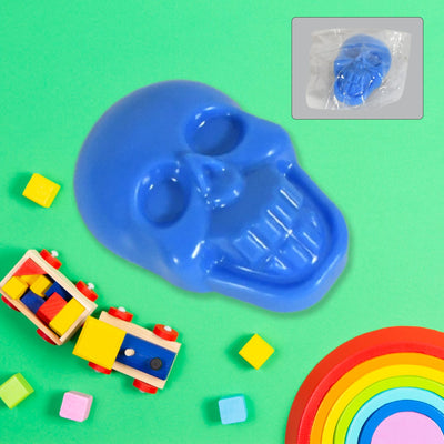PremiumAV Pull Back Skull Toy, Small DIY Pull Back Skull Toy For Kids