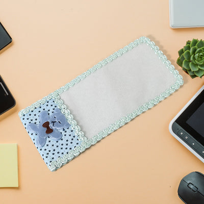 Cloth Lace Remote Control Cover Remote Case (1 Pc / 18×8 CM / Small)