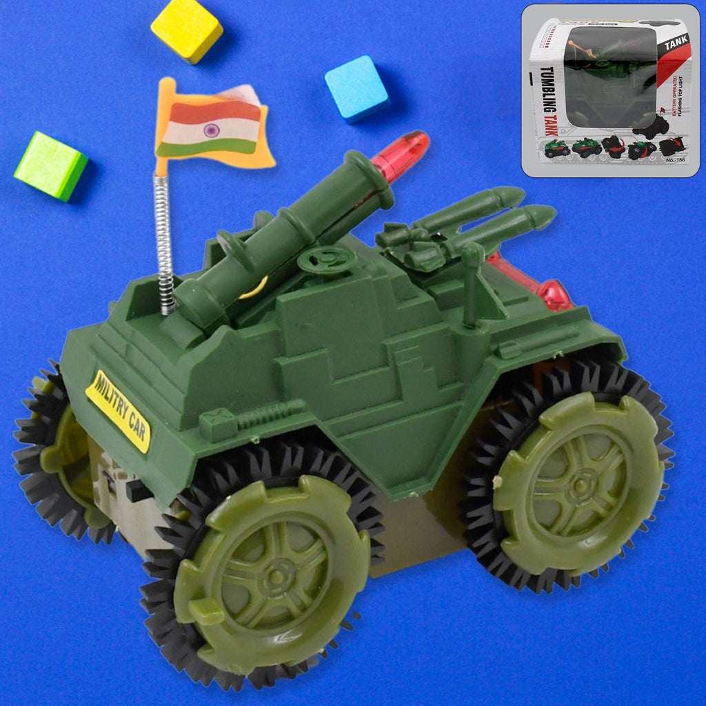PremiumAV PremiumAV Children's Joy Tumbling Tank Toy Car –  