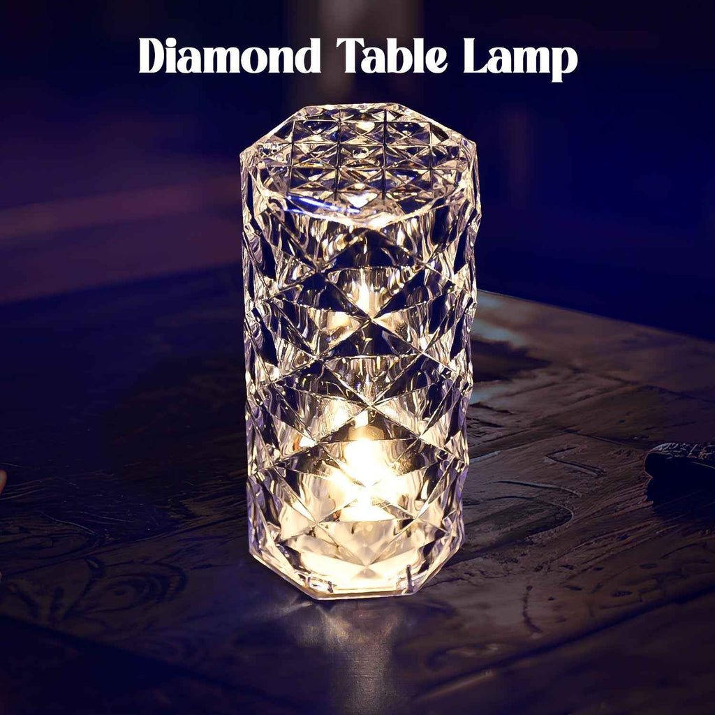 PremiumAV Diamond table lamp Candles for Home Decoration, Crystal Candle Lights