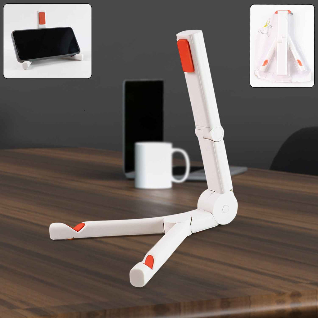 Multipurpose Adjustable Foldable Mobile Phone & Tablet Stand (1 Pc)