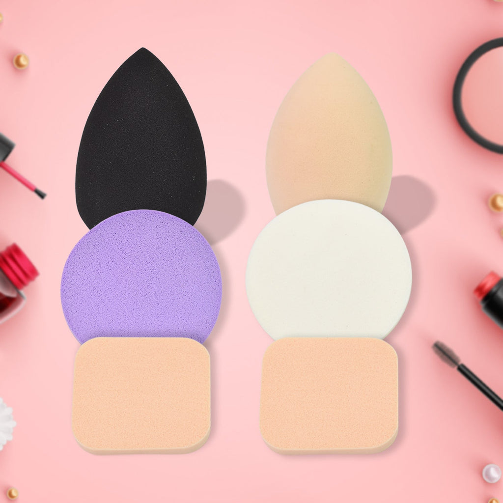 PremiumAV PremiumAV Makeup Sponges Set, Perfect for Liquid, Cream, and Powder (6 Pcs Set) –  