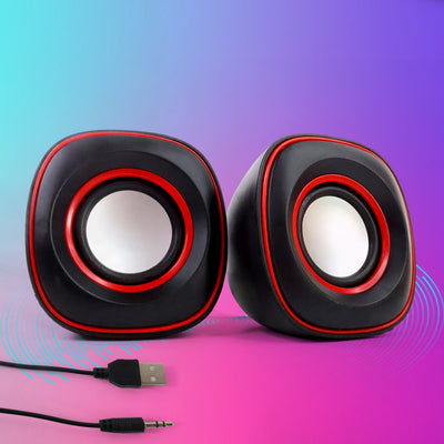 PremiumAV PC Speakers, Computer Speakers (1 Set)