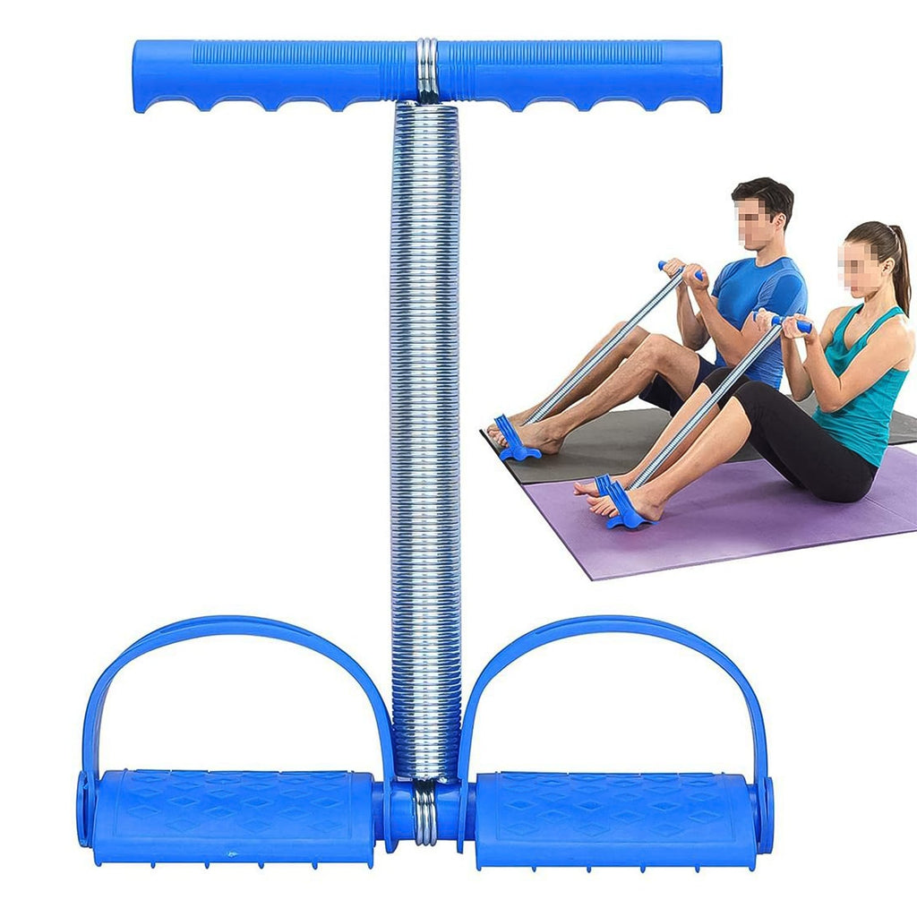 PremiumAV PremiumAV Spring Tension Pull Rope Resistance Band Exercise Strap Single Spring (1 Pc) –  