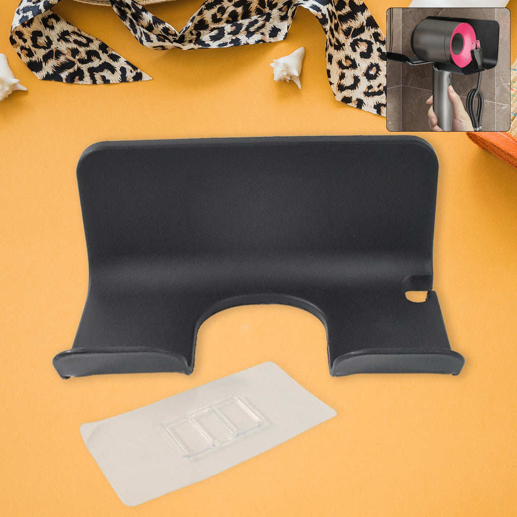 PremiumAV PremiumAV Hair Dryer Holder Wall Mounted Space Plastic Drill Blow Dryer Organizer Rack for Hair Tool Bedroom Bathroom –  