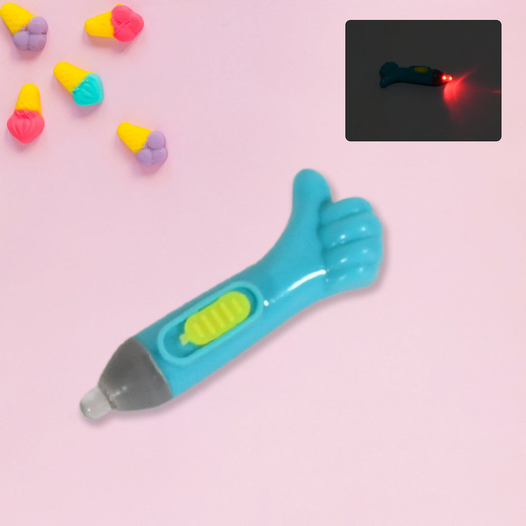 PremiumAV PremiumAV Thumb shaped light, lightning keychain, lightning toy, thumb shape LED light –  