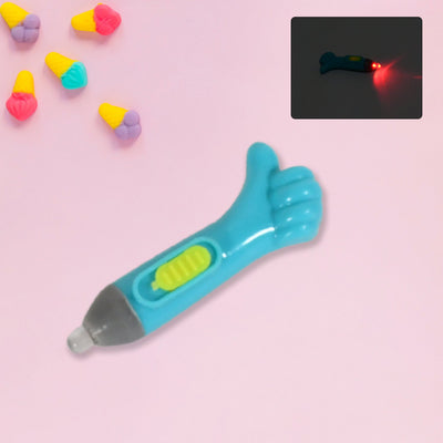 PremiumAV Thumb shaped light, lightning keychain, lightning toy, thumb shape LED light