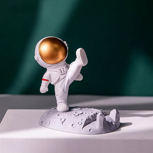 PremiumAV Mobile Holder Astronaut Phone Stand Planet Creative Fun 3D Design (1 Pc / Mix Design) - PremiumAV