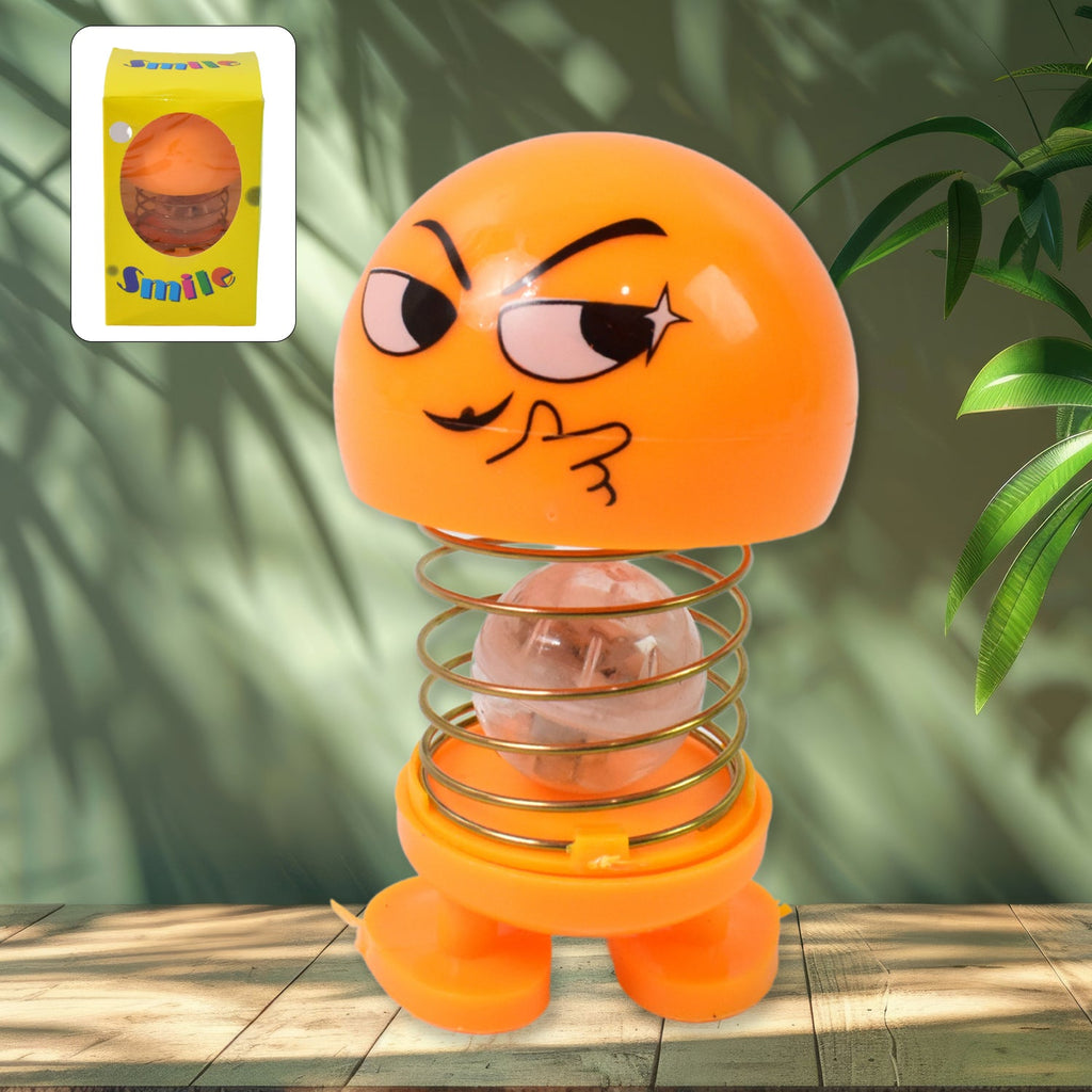 PremiumAV PremiumAV Cartoon Face, Spring Doll Dance Toy (1 Pc / With Color Box) –  
