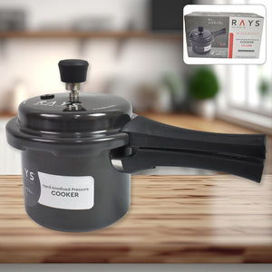 PremiumAV PremiumAV Aluminium Rays Black Beauty Pressure Cookers With Outer Lid (1.5 Litres / 1-Year warranty) –  
