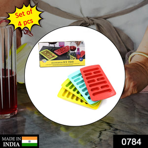 4-Piece Fancy Ice Tray – Versatile Household Ice Maker  - PremiumAV