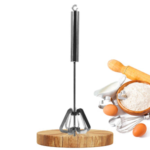PremiumAV PremiumAV Hand Push Mixer, Egg Whisk, Stainless Steel Blender (1 Pc) –  
