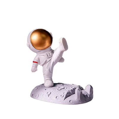 PremiumAV Mobile Holder Astronaut Phone Stand Planet Creative Fun 3D Design (1 Pc / Mix Design)