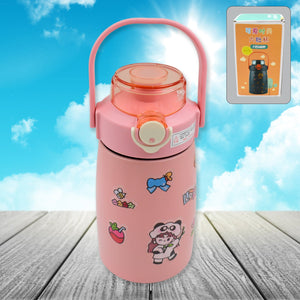 PremiumAV PremiumAV Stainless Steel Vacuum Insulated Water Bottle with Handle & Sticker (700 ML) –  