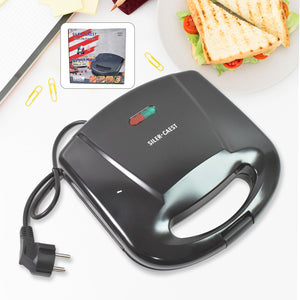 PremiumAV PremiumAV Sandwich Maker Makes Sandwich Non-Stick Plates| Easy to Use with Indicator Lights Sandwich toaster –  