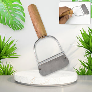 PremiumAV PremiumAV Wooden Handle Metal Vegetable Cutter, Peeler, Slicer (1 Pc / B Grade) –  