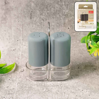 Apex Victory Salt & Pepper Dispenser Set – 2 Pcs Acrylic Seasoning Shaker
