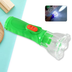 PremiumAV PremiumAV Small Plastic LED Torch – Cute & Handy Pocket Flashlight for Kids (1 Pc) –  
