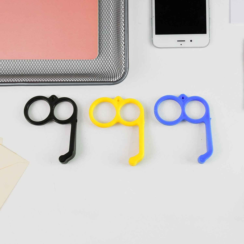 Plastic Hand Mobile Stand (Mix Color / 1 Pc)