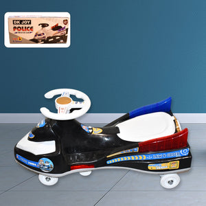 PremiumAV PremiumAV Twisted Police Ride-On Toy Car for Kids With Musical with Lights –  