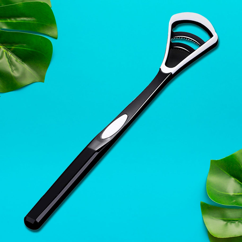 PremiumAV PremiumAV Plastic Dental Tongue Scraper Cleaner Brush (1 Pc) –  