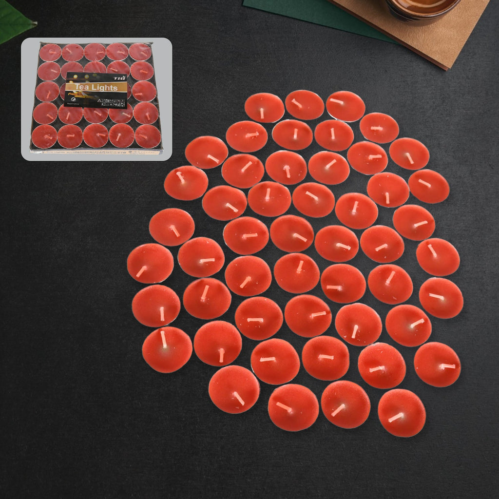 PremiumAV PremiumAV Tealight Candles Set, Smokeless Candles, Tealight Diwali Candles for Diwali, Home Decor, Decoration, Party, Festivals for Mood Dinners Parit 