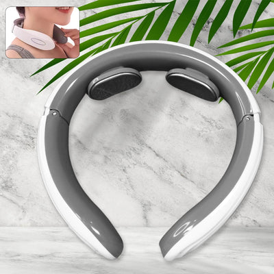 PremiumAV 2 Heads Smart Electric Neck and Back Pulse Massager (1 Pc / Mix Design)