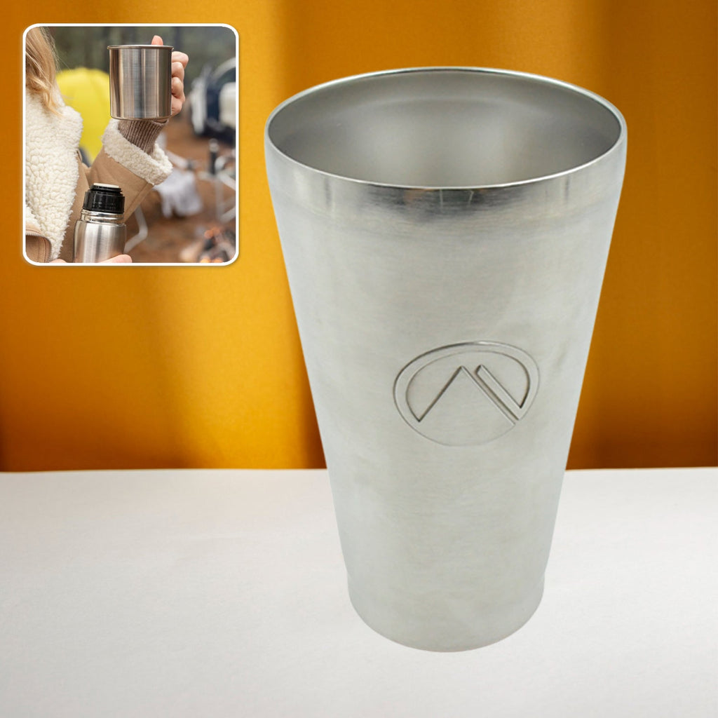 PremiumAV PremiumAV Stainless Steel Vacuum Insulated Travel Mug – Unbreakable Reusable Drinking Glass for Home & Office (1 Pc) –  