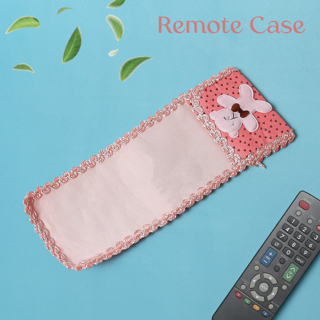 PremiumAV PremiumAV Cartoon Cloth Lace Remote Control Cover Remote Case (1 Pc / 21×8 CM / Medium) –  