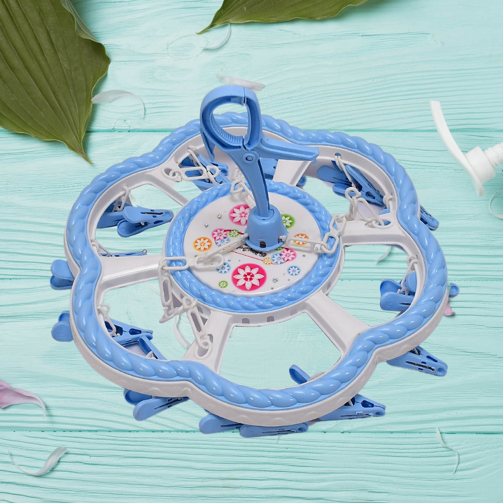 PremiumAV PremiumAV Flower Hanging Hanger 24 Clips Plastic Hanger –  