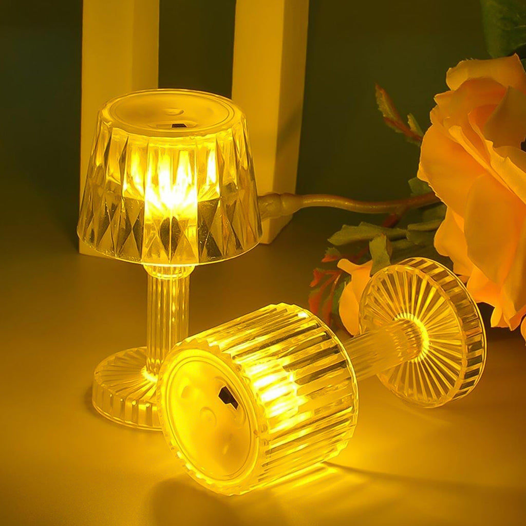 PremiumAV PremiumAV LED Candle lamp, Table Lamp Portable Plastic Lamps (1 Pc / Small) –  