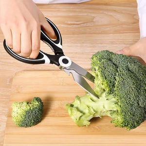 3-in-1 Multi-Function Kitchen Tool for Veggies, Fruit, Cheese & Meat with Bottle Opener