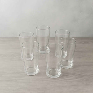 Apex Vista Unbreakable Pitcher Glass Set – 350 ML (Approx) | 6-Piece