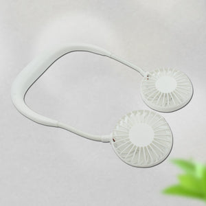 PremiumAV USB Rechargeable Wearable Neckband Fan - PremiumAV