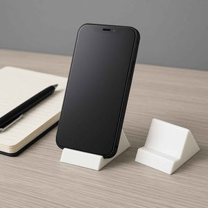 Compact Plastic Mobile Phone Holder Stand (2 Pc & Mix Color)