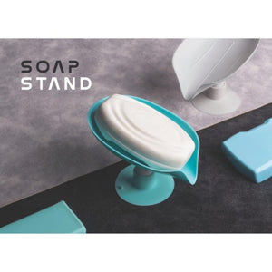 PremiumAV Soap Holder Stand Self Draining Soap Dish Holder Soap Box (1 Pc) - PremiumAV