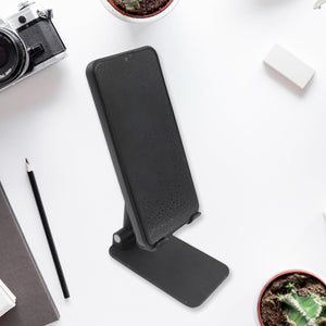PremiumAV DESKTOP CELL PHONE STAND PHONE HOLDER FULL 3-WAY ADJUSTABLE PHONE STAND FOR DESK HEIGHT + ANGLES PERFECT AS DESK ORGANIZERS AND ACCESSORIES  - PremiumAV