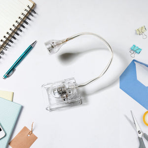 PremiumAV Clip light Portable Clip Light Transparent Clip light Outdoor & indoor Use  - PremiumAV