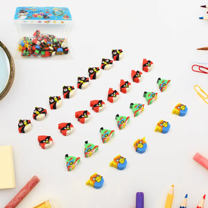 PremiumAV Colorful Novelty Eraser Set for Kids and Gifts (28 Pcs In 1 Packet)  - PremiumAV
